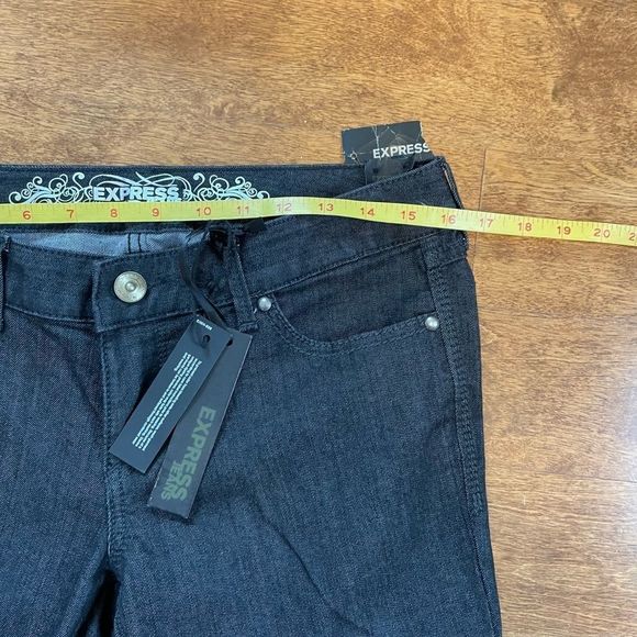 Jeans Express – Taille 5/6 – Flared Low Rise Stretch – Bleu – Très Bon état